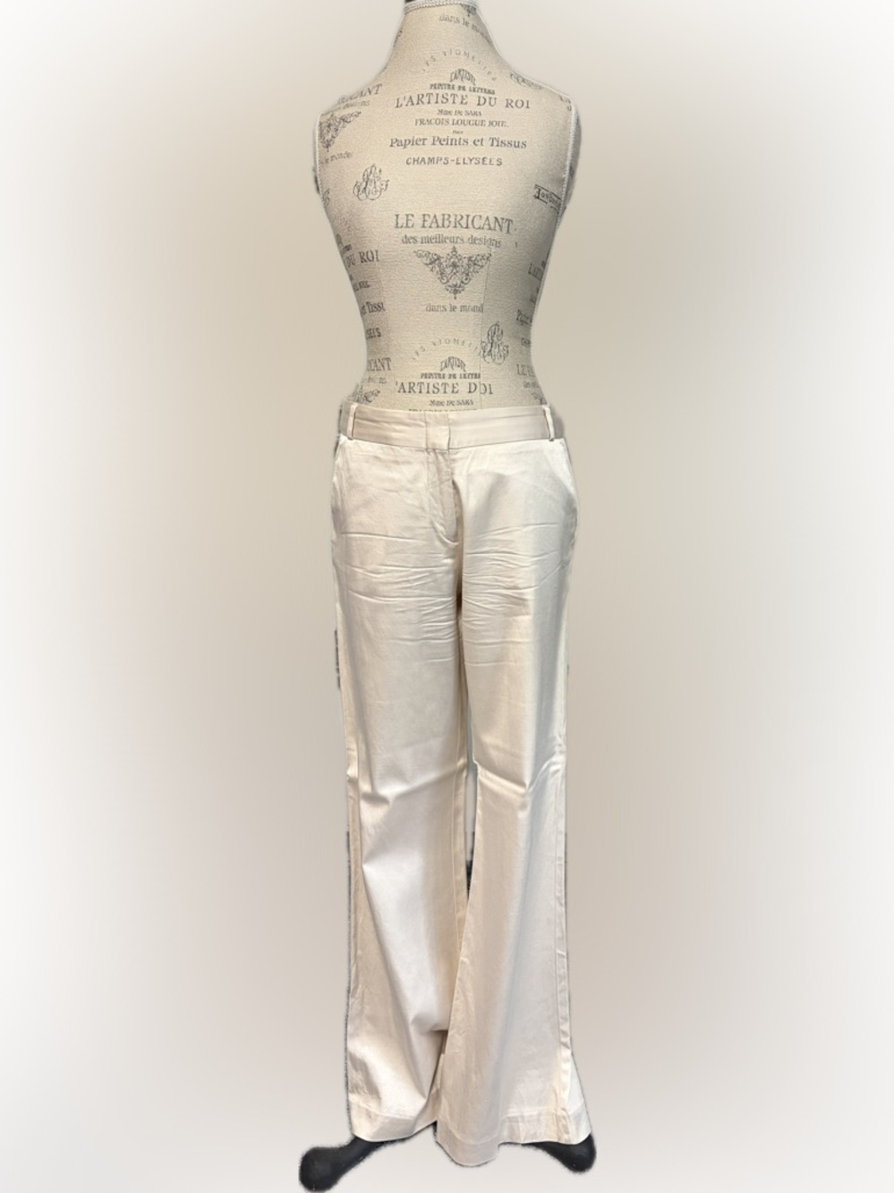 BCBG MaxAzria Satin-Look Wide Leg Trousers